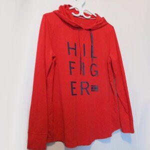 Tommy Hilfiger Red Hoodie - Size L
